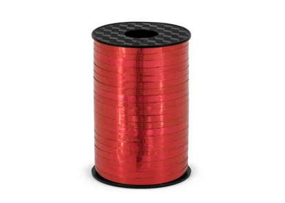 Plastmasas lente, sarkana, spīdīga (5 mm/225 m)
