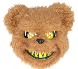 Plīša maska ​​"Trakais rotaļu lācītis"