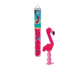 Plus Plus konstruktora komplekts "Flamingo", 100 gab.