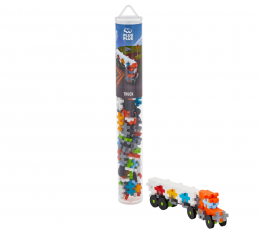 Plus plus konstruktora komplekts "Kravas automašīna", 100 detaļas