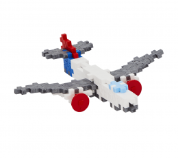 Plus Plus konstruktora komplekts "Lidmašīna", 100 detaļas 1