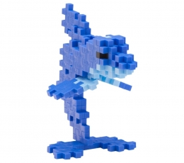 Plus Plus konstruktora komplekts "Krāsainais delfīns", 100 detaļas 1