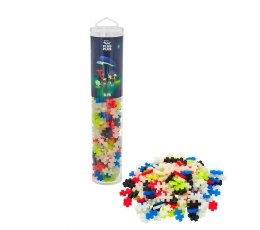 Plus Plus konstruktors, tumsā spīdošs, 240 detaļas