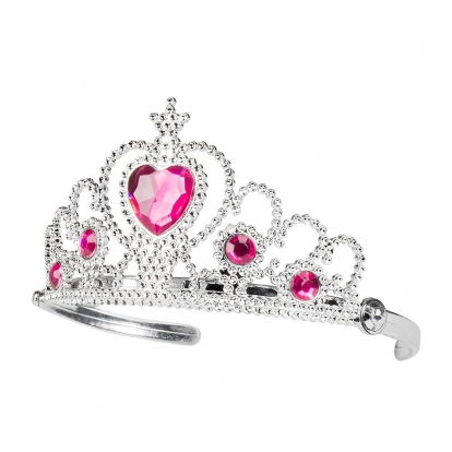 Princeses tiāra ar rozā dimantiem