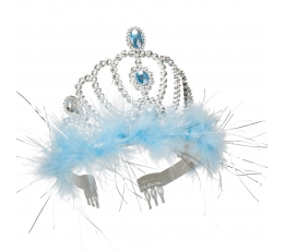 Princeses tiāra-kronis, zils