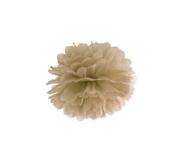 Papīra bumba, brūngana (25 cm)