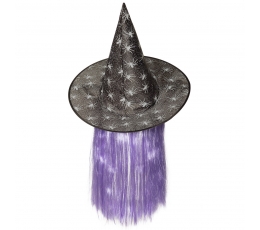 Raganas cepure ar violetiem matiem