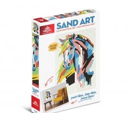 RC smilšu zīmēšanas komplekts "Zirgs" 