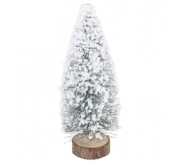 Rotājums "Ziemassvētku eglīte zem sniega" (23 cm)