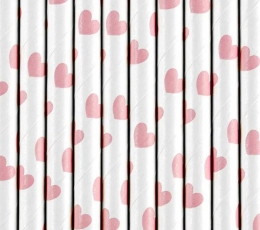 Salmiņi, rozā sirsniņas (10 gab.)