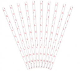 Salmiņi, rozā sirsniņas (10 gab.) 1