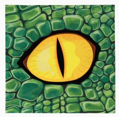 Salvetes "Dinozaura acs" (30 gab.)
