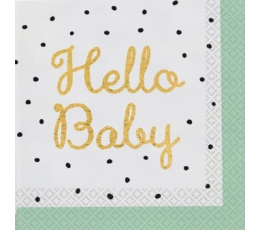 Salvetes "Hello Baby" (16 gab.)