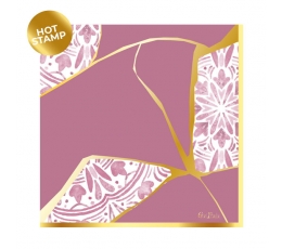 Salvetes "Kintsugi Pink" (16 gab.)