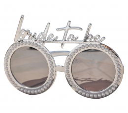 Saulesbrilles "Bride to be", sudraba ar pērlēm