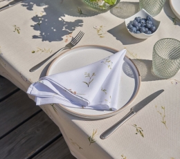 Salvete "Lamina", balta auduma (45×45 cm) 5