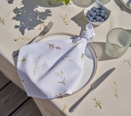 Salvete "Lamina", balta auduma (45×45 cm) 3