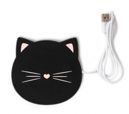 Sildīšanas krūzes paliktnis USB "Cat"