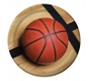 Šķīvīši "Basketbols" (8 gab./23 cm)