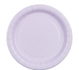 Šķīvīši ceriņkrāsas (6 gab./18 cm)