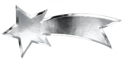Šķīvīši-paplātes "Krītošā zvaigzne" (4 gab./48x22 cm)