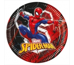 Šķīvīši "Spiderman World" (8 gab./ 23 cm)