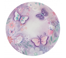 Šķīvīši "Tauriņi" (8 gab. / 22 cm)
