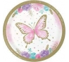 Šķīvīši "Zelta tauriņš" (8 gab./18 cm)
