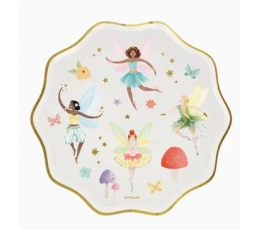 Šķīvji "Dejojošās fejas" (6 gab./18 cm)
