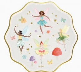 Šķīvji "Dejojošās fejas" (6 gab./18 cm) 