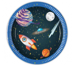Šķīvji "Kosmoss" (8 gab./20 cm)