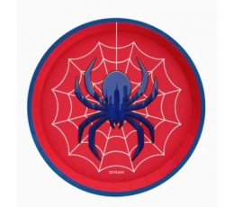 Šķīvji "Zilais zirneklis" (6 gab./17 cm)