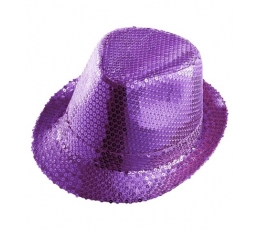 Cepure, spīdīgi violeta