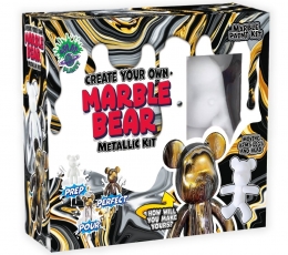 SP radošais komplekts ''Marble Bear'', metālisks