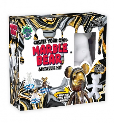 SP radošais komplekts ''Marble Bear'', metālisks