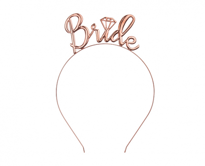 Stīpiņa "Bride", rozā - zelta krāsā