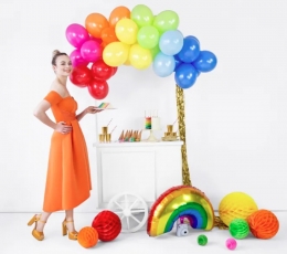 Šūnveida bumba, sarkana (30 cm) 1