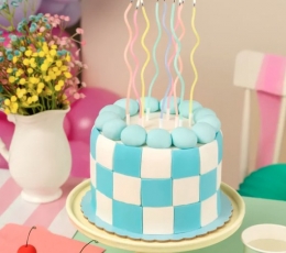 Sveces "Krāsainie virpuļi" (10 gab.) 0