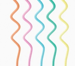 Sveces "Krāsainie virpuļi" (10 gab.)