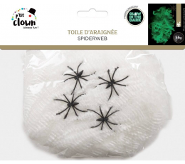 Tumsā spīdošs zirnekļa tīkls (56 g)