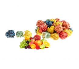 „Tutti frutti” garšas popkorns (60g/S)