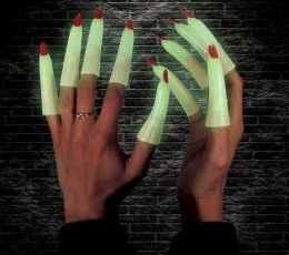 Uzpirksteņi, kas spīd tumsā 2