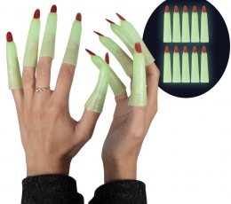 Uzpirksteņi, kas spīd tumsā 1