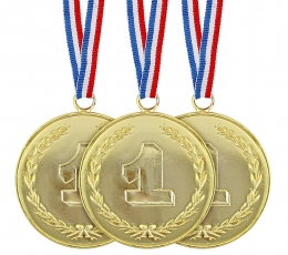 Uzvarētāja medaļas "1. vieta" (3 gab.) 1
