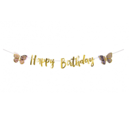 Virtene "Happy Birthday Butterfly" (2,13 m)