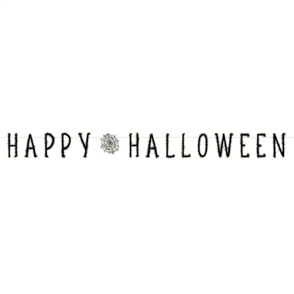 Virtene "Happy Halloween" (180 x 15 cm)