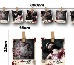 Virtene "Noziegumu vietas fotogrāfijas" (300 cm)