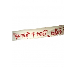Virtene-plakāts "Enter if you dare" (1,80 m)