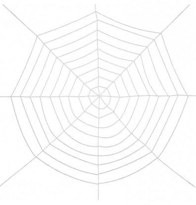 Virves zirnekļa tīkls (3 m)