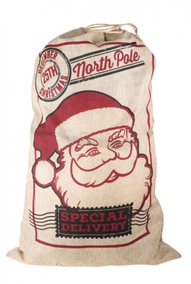 Ziemassvētku vecīša maiss "Special delivery" 